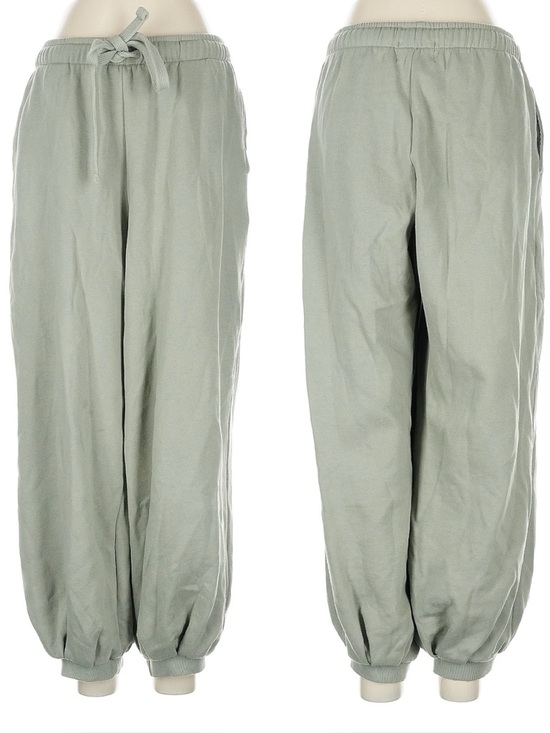Risen Soft Slouchy Sage Green Jogger Pants - Picture 6 of 15